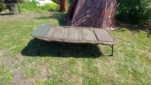 Раскладушка Logic Carp BEDCHAIR wide.