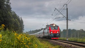 RTrainSim. ЭП20-038 со скоростным фирменным поездом "Иван Паристый" №739 сообщением Москва-Брянск