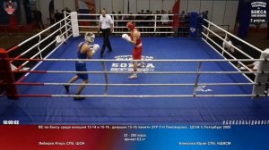 280 финал 63 кг Лебедев Игорь СПб, ШОН Алексеев Юрий СПб, КШВСМ