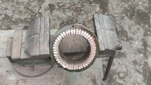 Сбор меди на сдачу. Разбор мотора, плат СССР, обжиг проводов. Деньги любят счет - 23