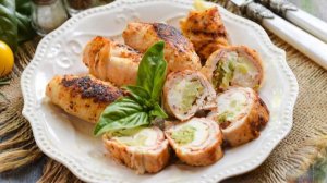 Аппетитные рулетики. КУРИНЫЕ РУЛЕТИКИ С БРОККОЛИ И СЫРОМ