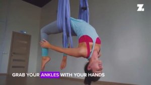 Аэро йога в гамаке с Марией Кривилевой | урок 3