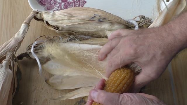 Обмолачиваю кукурузу