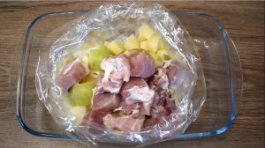 Две идеи ужина в рукаве. Быстро, сочно и очень вкусно! Для тех, кому некогда долго готовить