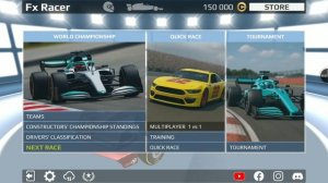 Начала прохождения формулы в FX Racer!