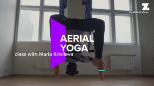 Аэро йога в гамаке с Марией Кривилевой | урок 1