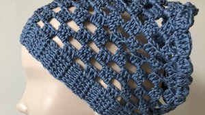 Мастер класс " Косынка патентными столбиками" Часть 2