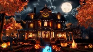 Halloween music for a Haunted house