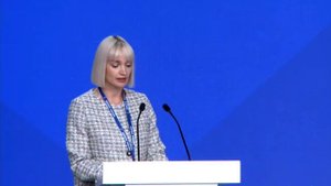 Ирина Халютина на Федеральном совете первичных отделений партии