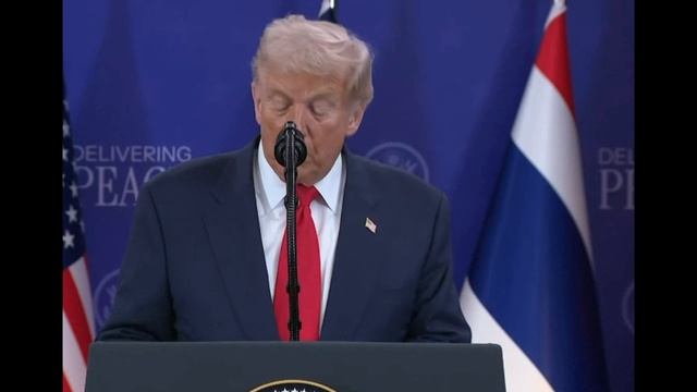 🇹🇭🤝🇰🇭 Trump unveils details of Thai-Cambodia peace deal, October 26, 2025