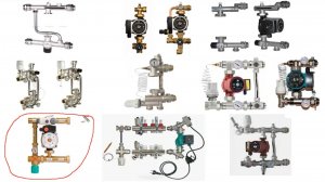 Смесительный узел теплого пола 3 класса multimix uni-fitt и stout isotherm 30-50 Тип SDG-0120-006000