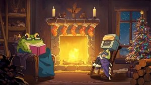 Winter Fireplace Lofi