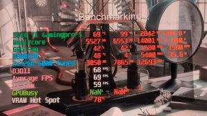RTX 5070 Ti Gamingpro-S 16Gb GeForce (temps, fan rpm, noise profile) test