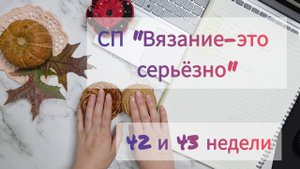 Отчеты за 42 и 43 недели в СП "Вязание-это серьезно"🐦🦙#вязаниеэтосерьезно