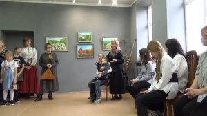 Открытие выставки -@Осиповы, грани семейного творчества"