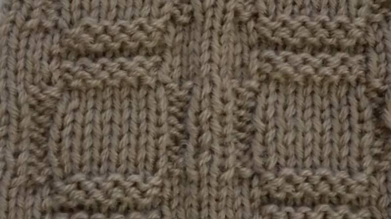 Двухсторонний узор спицами. Окна смотреть онлайн