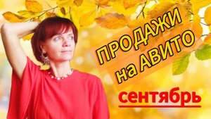 Продажи на Авито. Сентябрь 2025г.