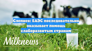 Слепнев: ЕАЭС последовательно оказывает помощь слаборазвитым странам