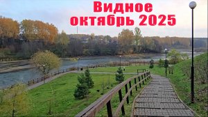 Видное Подмосковье октябрь 2025 / Что стало с прудом?