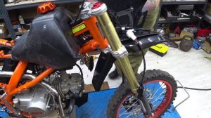 119. Питбайк KAYO 125 . 165 моточасов за 4 месяца.