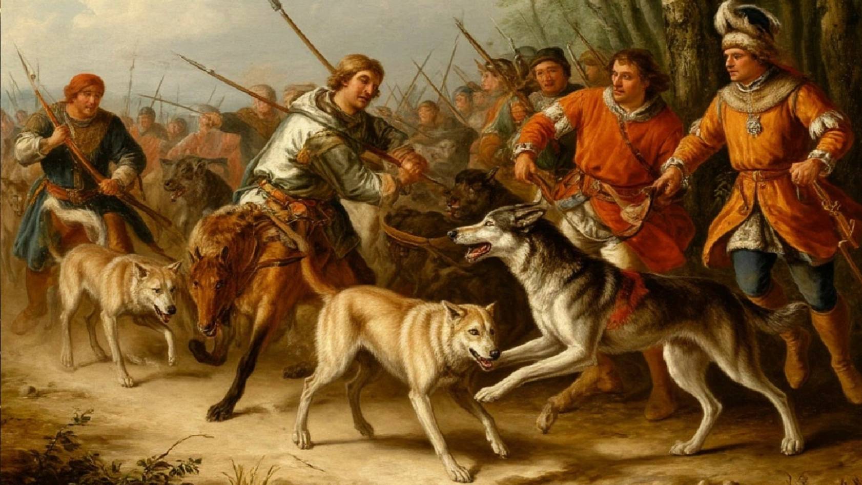 Die Stimme des Tieres in der Nacht.  Голос зверя  в ночи.