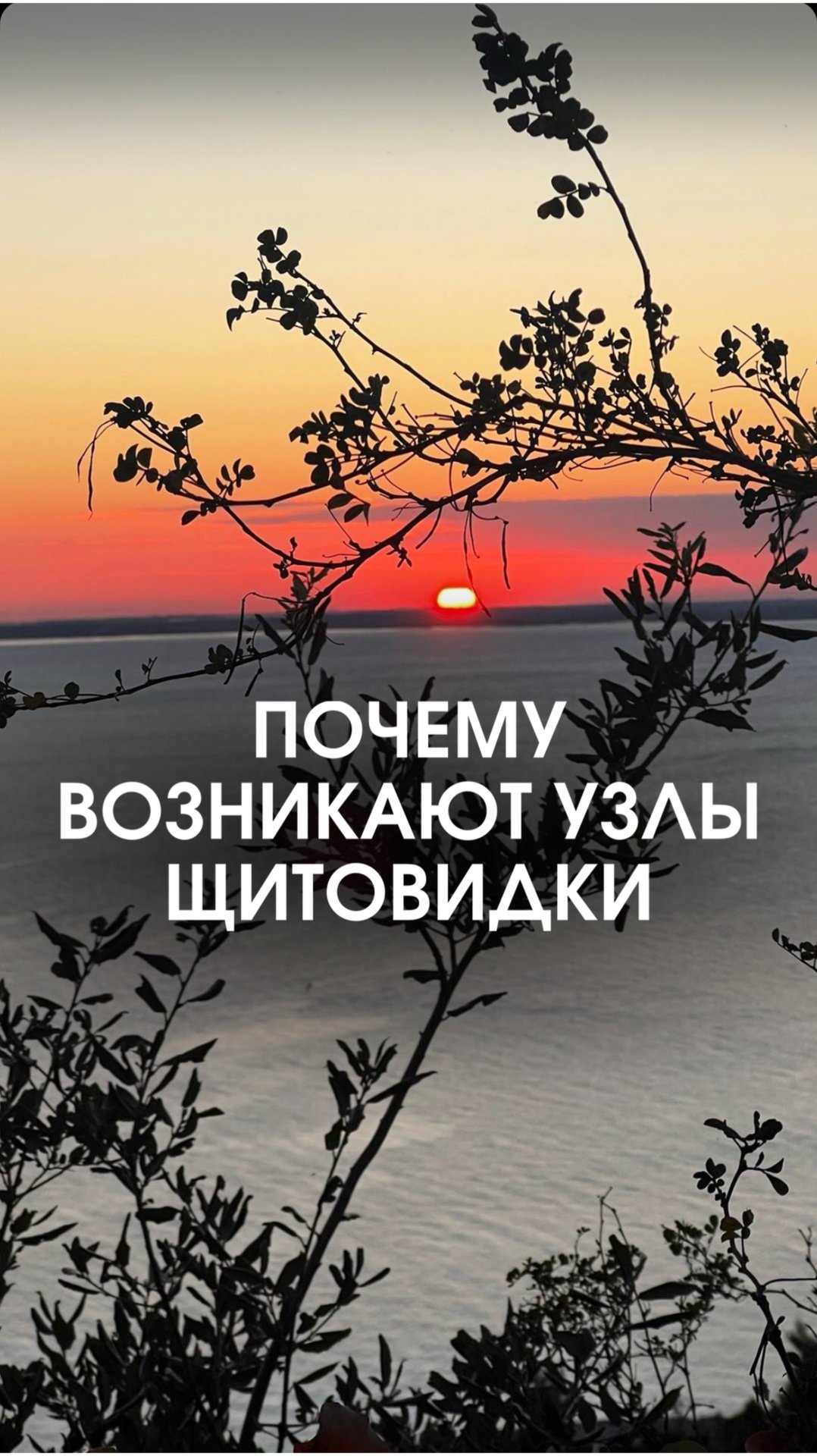 Почему возникают узлы щитовидки? смотреть онлайн