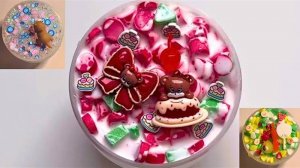 Волшебный хрустящий слайм! 💚❤️🫧 Глянцевое сияние и невероятные хлопки губки! ✨🎧