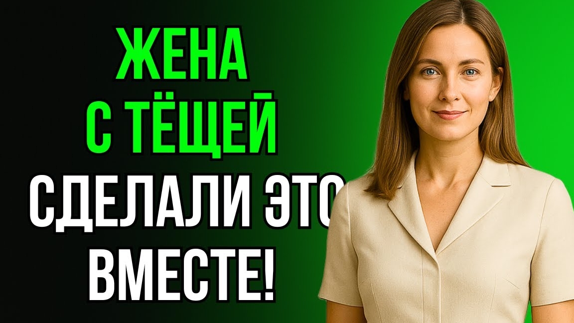 НИКОГДА НЕ ДУМАЛ, ЧТО ЖЕНА И ТЁЩА НА ЭТО СПОСОБНЫ…