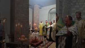 Престольный праздник Преподобной Параскевы Сербской. Лития. Освящение хлебов