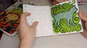 Раскрашенные работы, куча вдохновения ☺