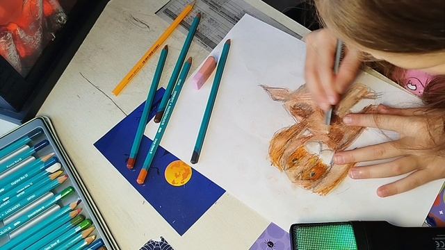 Asmr рисую, растираю, деткое асмр смотреть онлайн