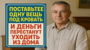 Поставьте это под кровать - и деньги перестанут уходить, а удача вернётся в дом