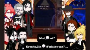 //Port Mafia React To Dazai//