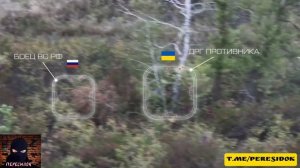 Один против двух ВСУшников в стрелковом бою