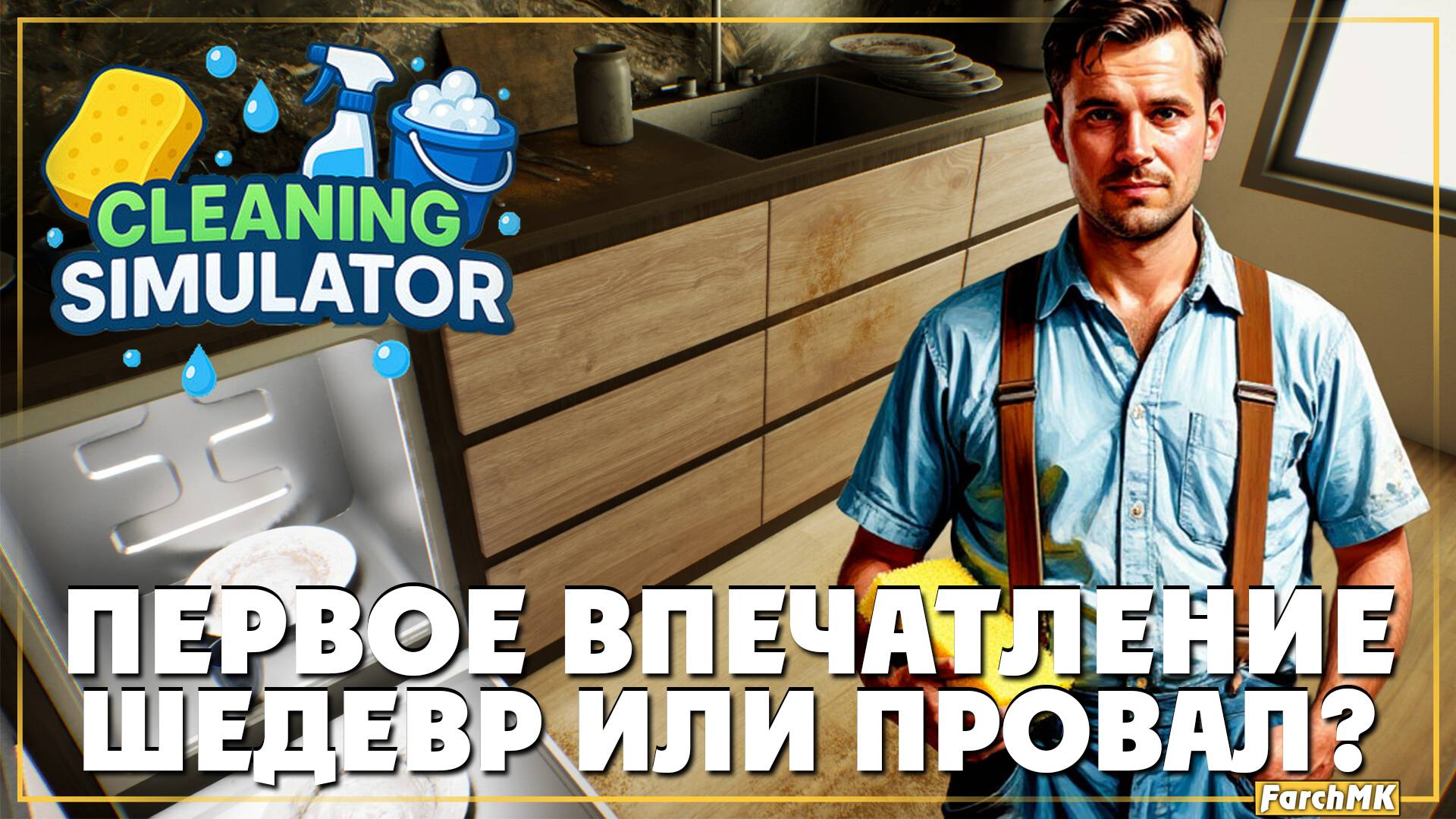 ЗАБУДЬ ПРО ШУТЕРЫ — ТЕПЕРЬ Я УБОРЩИК! ➤ Cleaning Simulator 🅕 Первое впечатление | На Русском | PC
