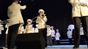 "Катюша".Детский духовой оркестр на фестивале в Туле.