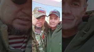 26.10.2025г. г. Челябинск. Воложанин Александр позывной Якудза и моя жена Елена. Форум на Урале