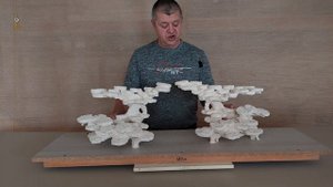 КДС-371 Комплект декораций из биокерамики для морского аквариума.