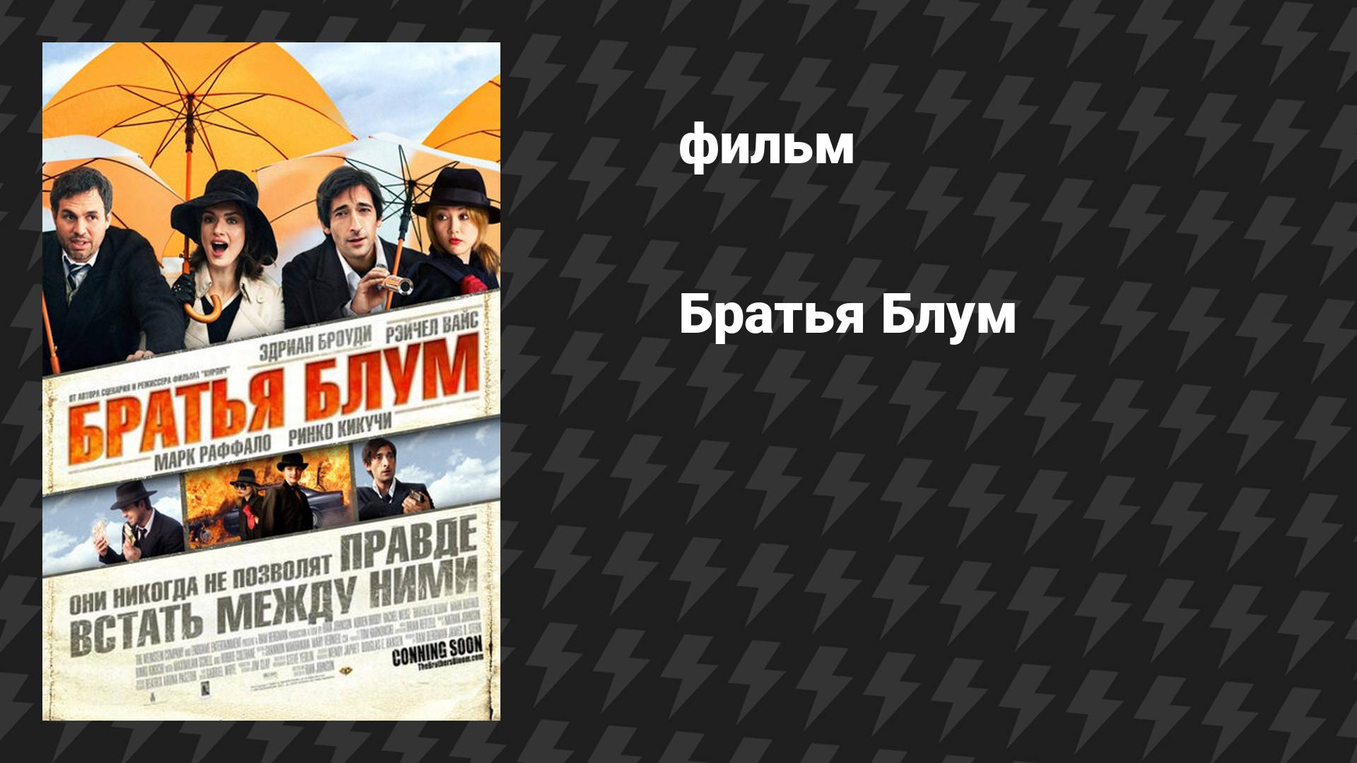 Братья Блум (фильм, 2008)