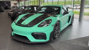 Porsche 718 GT4 RS Weissach 2025 - Интерьер и Экстерьер