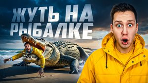 Жуткие моменты на рыбалке, снятые на камеру