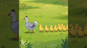 С. Маршак."Курочка Ряба и десять утят."