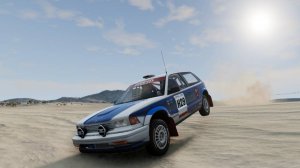 Тестирование раллийного авто в пустыне! Новое видео по BeamNG Drive