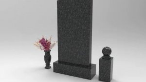 Памятники из гранита Каливолампи (Конгломерат) и Памятник из гранита Сопка Бунтина    из