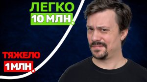 ВОТ почему 1 млн НАКОПИТЬ сложно, а 10 млн ЛЕГКО (Научу за 14 минут)