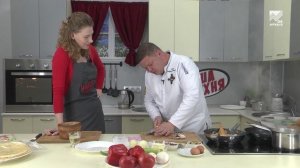 Наша кухня. Готовим бефстроганов в хлебе