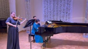 С.Франк Соната для скрипки и фортепиано, часть 4