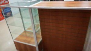 Торговый островок из алюминиевого профиля