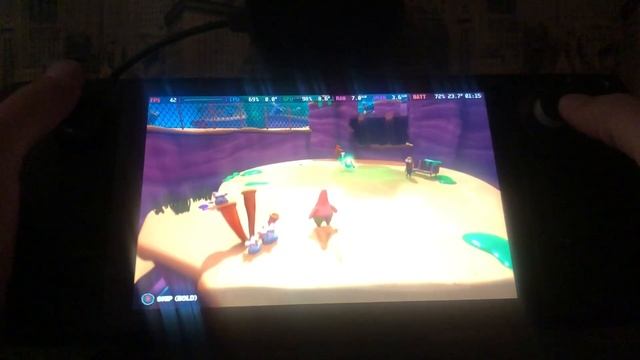 SpongeBob SquarePants Titans of the Tide геймплей на Steam Deck LCD смотреть онлайн