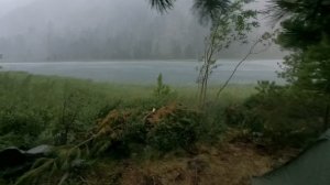 Град по пути к оз Крепкое, Горный алтай, 2025. Поход, день третий, часть вторая.